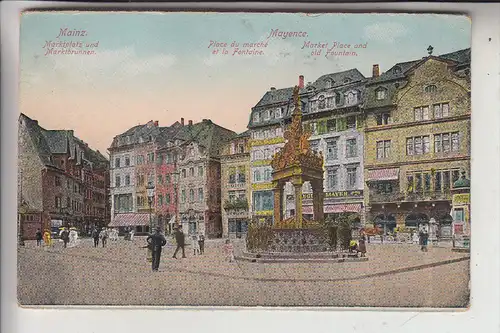 6500 MAINZ, Marktplatz, 1924
