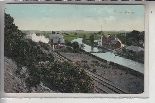 UK - ENGLANG - KENT - GROVE FERRY, Station, Train, 1921