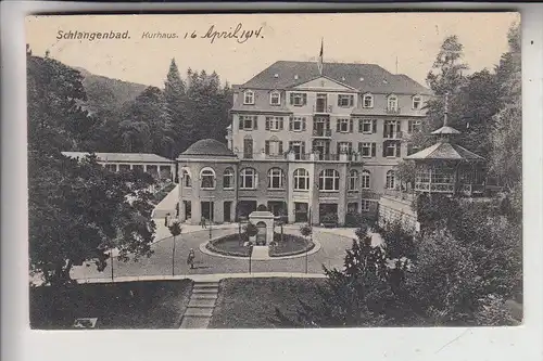6229 SCHLANGENBAD, Kurhaus, 1914