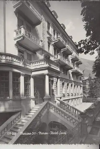 I 39012 MERAN, Hotel Savoi, kl. Druckstelle