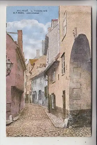 LETTLAND - RIGA, Lärmstrasse
