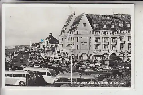 NL - ZUID-HOLLAND - NOORDWIJK, Boulevard, 1957, Autos