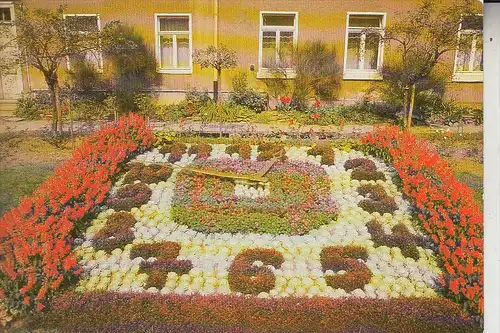 BLUMENUHR / Flower Clock / Horloge Fleurie / Bloem Klok / Reloj de Flores / Fiore Orologio - GREIZ / D