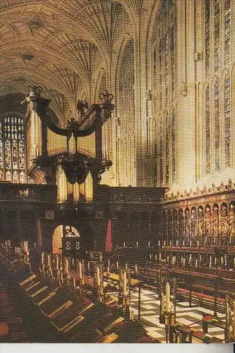 MUSIK - KIRCHENORGEL / Orgue / Organ / Organo - CAMBRIDGE, King'sd College Chapel