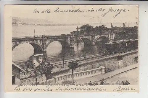 E 20300 IRUN, Los tres puentes internacionales