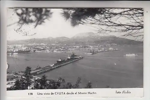 E 51000 CEUTA, Vista, 1957