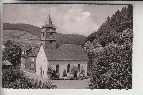 3542 WILLINGEN, Evang. Kirche, 1957