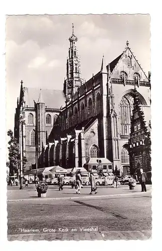 HAARLEM - Groote Kerk en Vleeshal, Oldtimer