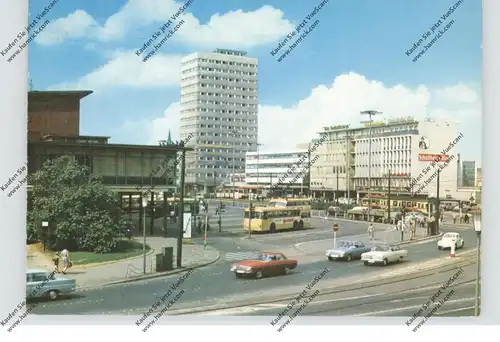 4630 BOCHUM, Am Hauptbahnhof, OPEL / FORD / Omnibus