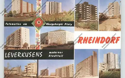 5090 LEVERKUSEN - RHEINDORF, rund um den Königsberger Platz