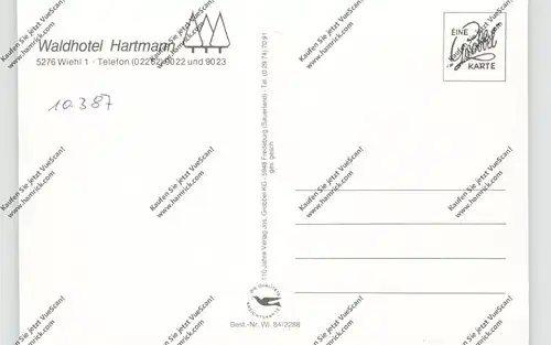 5276 WIEHL, Waldhotel Hartmann