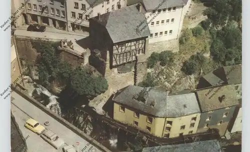 5510 SAARBURG, Blick auf den Wasserfall, RENAULT 4