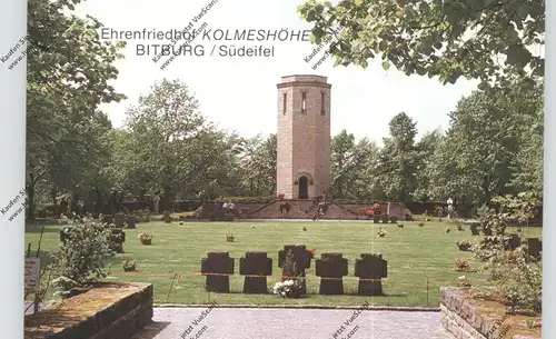 5520 BITBURG, Soldatenfriedhof Kölmeshöhe