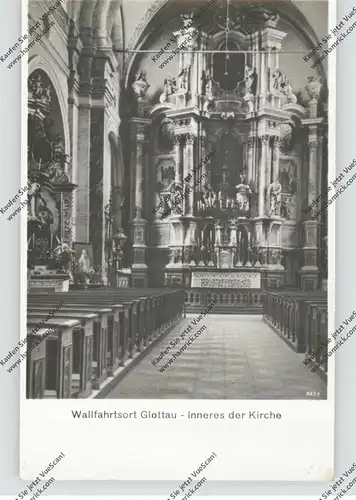 OSTPREUSSEN - GROTTAU / GLOTOWO (Allenstein), Inneres der Kirche