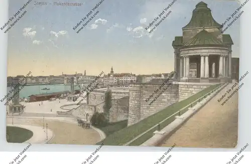 POMMERN - STETTIN, Hakenterrasse, 1912
