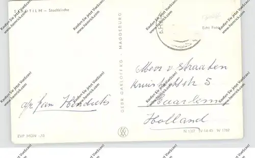 0-5217 STADTILM, Stadtkirche, 1967, kl. Druckstelle