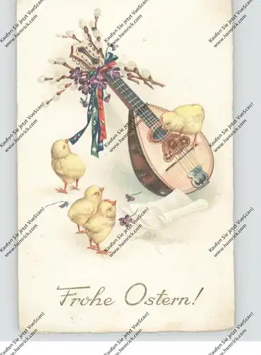 OSTERN - Küken und Gitarre