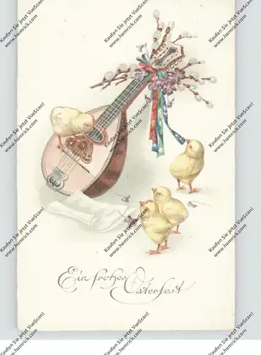 OSTERN - Küken und Gitarre