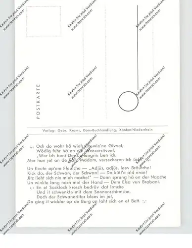 4232 XANTEN, Lieder-Karte "Elsa vun Brabant"