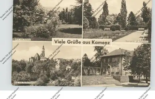 0-8290 KAMENZ, Lessinghaus, Rosengarten..., 195
