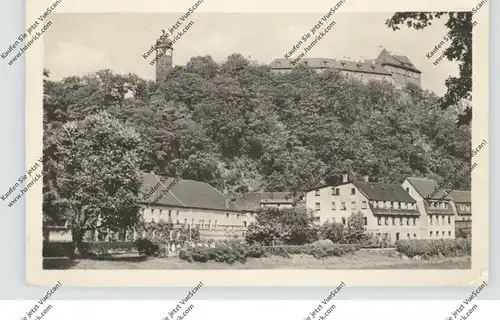 0-6600 GREIZ, Blick zum oberen Schloß, 1957, kl. Druckstelle