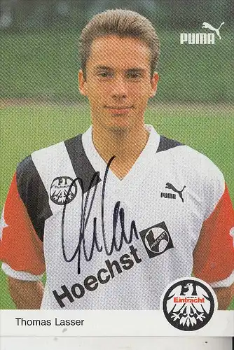 SPORT - FUSSBALL - EINTRACHT FRANKFURT - THOMAS LASSER, Autogramm