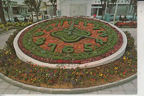 BLUMENUHR / Flower Clock / Horloge Fleurie / Bloem Klok / Reloj de Flores / Fiore Orologio -  PATRAS / GR
