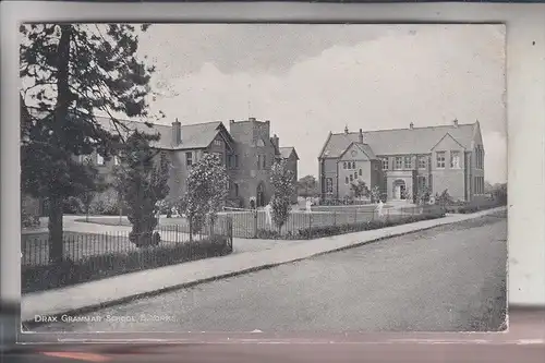 UK - ENGLAND - EAST YORKSHIRE - DRAX, Grammar School, 1912