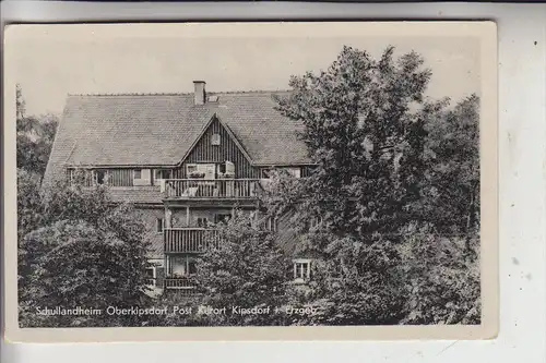 0-8242 ALTENBERG - OBERKIPSDORF, Schullandheim, 1954