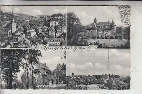 5620 VELBERT - LANGENBERG,  Mehrbildkarte, 1959