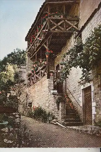 F 46330 SAINT CIRQ LAPOPIE, Maison Tourneur, CPSM, CIM_Macon