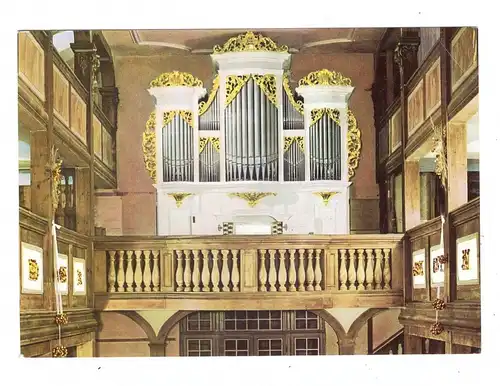 MUSIK - ORGEL, REINHARDTSGRIMMA, Silbermann-Orgel