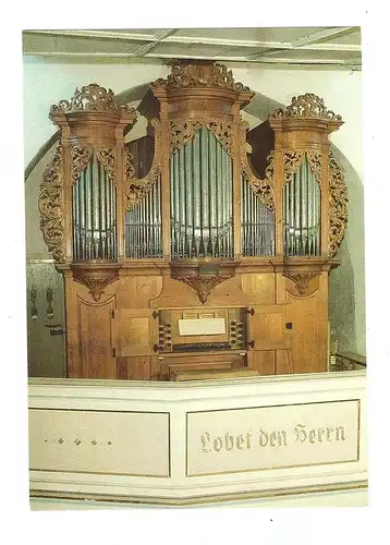 MUSIK - ORGEL, DITTERSBACH, Silbermann-Orgel