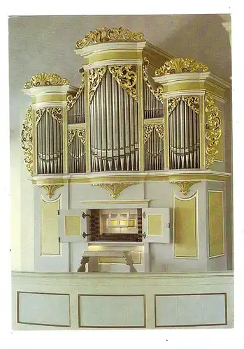 MUSIK - ORGEL, CROSTAU, Silbermann-Orgel