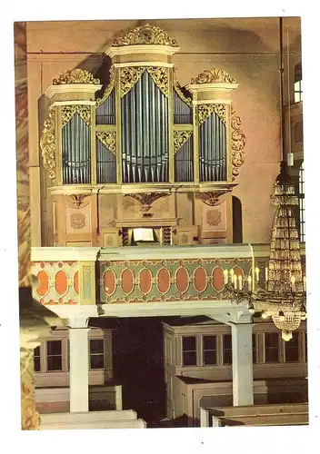 MUSIK - ORGEL, GROSSHARTMANNSDORF, Silbermannorgel