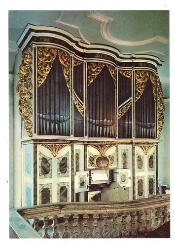 MUSIK - ORGEL, PONITZ, Silbermannorgel