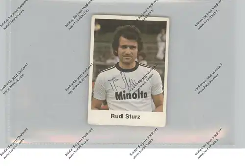 FUSSBALL - FC ST. PAULI - RUDI STURZ, Autogramm