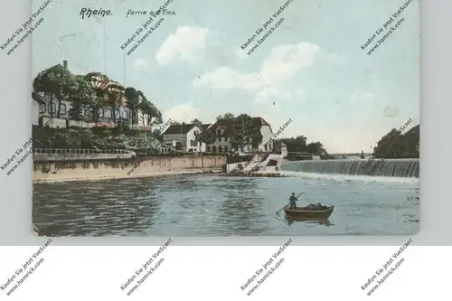 4440 RHEINE, Partie an der Ems, 1909