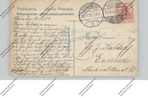 4440 RHEINE, Partie an der Ems, 1909
