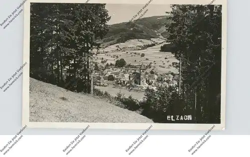 7807 ELZACH, Gesamtansicht, Photo-AK, 1960