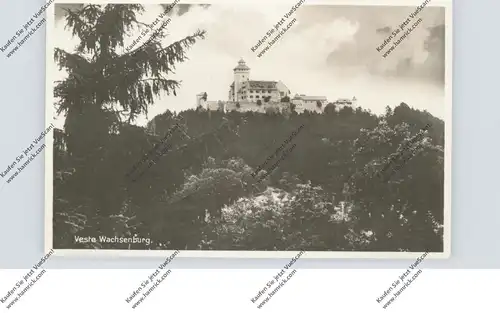 0-5215 WACHSENBURG, Veste, Landpoststempel "Holzhausen Arnstadt Land"