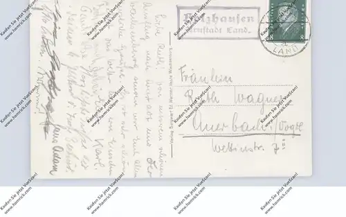 0-5215 WACHSENBURG, Veste, Landpoststempel "Holzhausen Arnstadt Land"