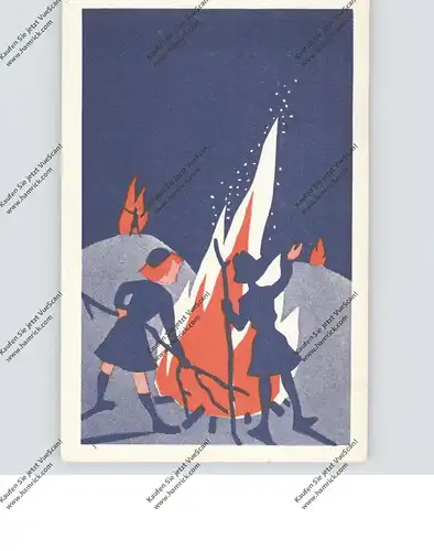 WEIHNACHTEN / JUL, Julelotteri 1953, Weihnachtslotterie Danmark, Künstler-Karte Broholm Poulsen
