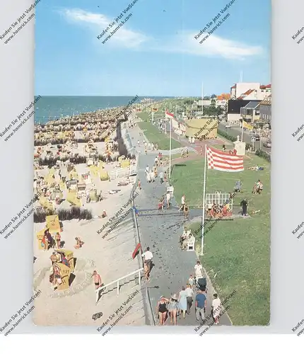 2190 CUXHAVEN - DUHNEN, Strand, Kurpromenade