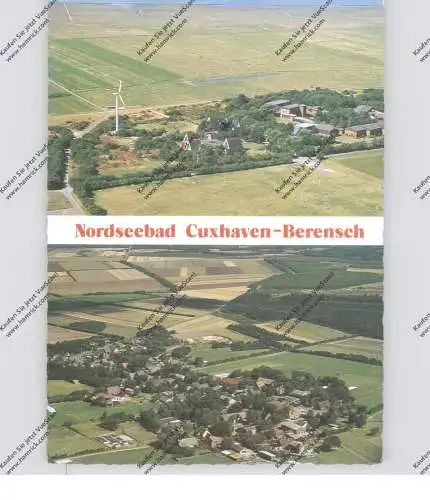 2190 CUXHAVEN - BERENSCH, Luftaufnahmen