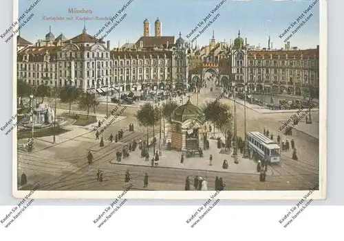 8000 MÜNCHEN, Karlsplatz, Tram