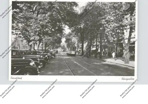 4000 DÜSSELDORF, Königallee,  Strassenbahn / Tram, Oldtimer