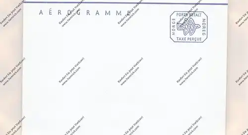 NORGE - 1986, postal stationery Michel LF 30