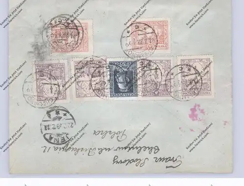 POLSKA / POLEN, 1929, R-Brief Celmno nach Jena, Frankatur rückseitig