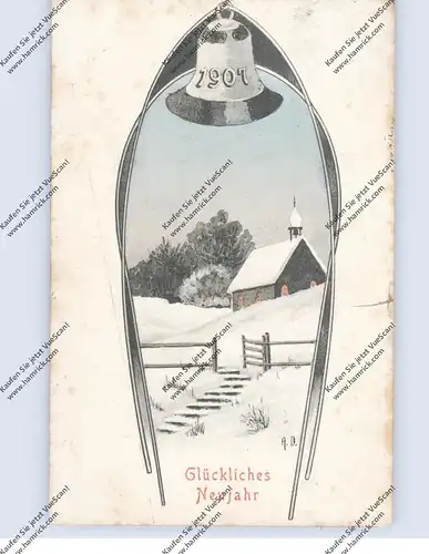 NEUJAHR - JAHRESZAHL 1907